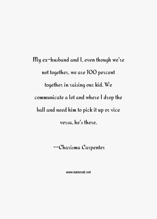 Charisma's husband is gone!