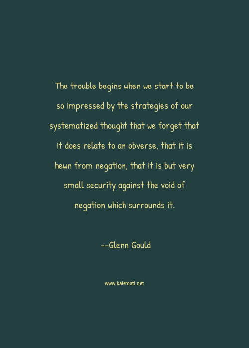 glenn gould quotes