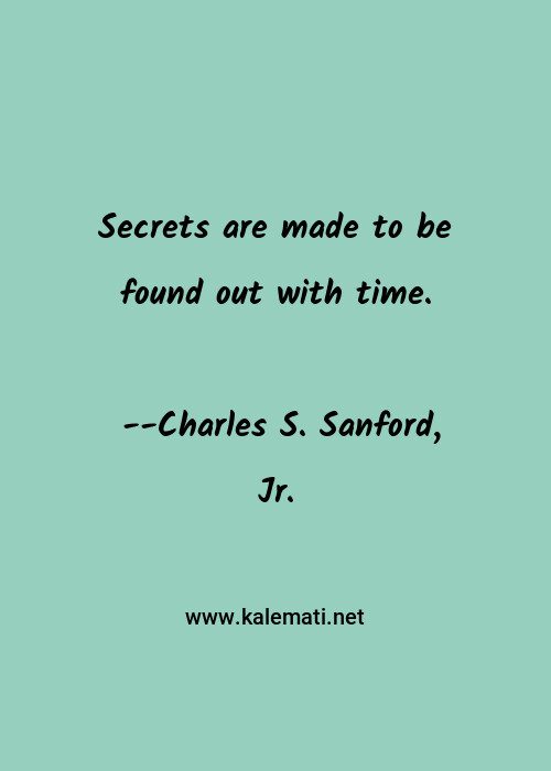 Quotes about having secrets