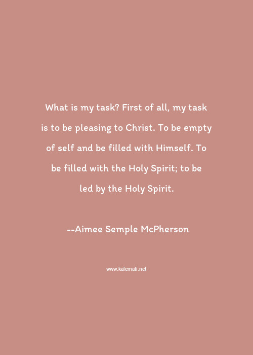 Aimee Semple Mcpherson Quotes Thoughts And Sayings Aimee Semple Mcpherson Quote Pictures